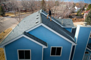inspector on the roof